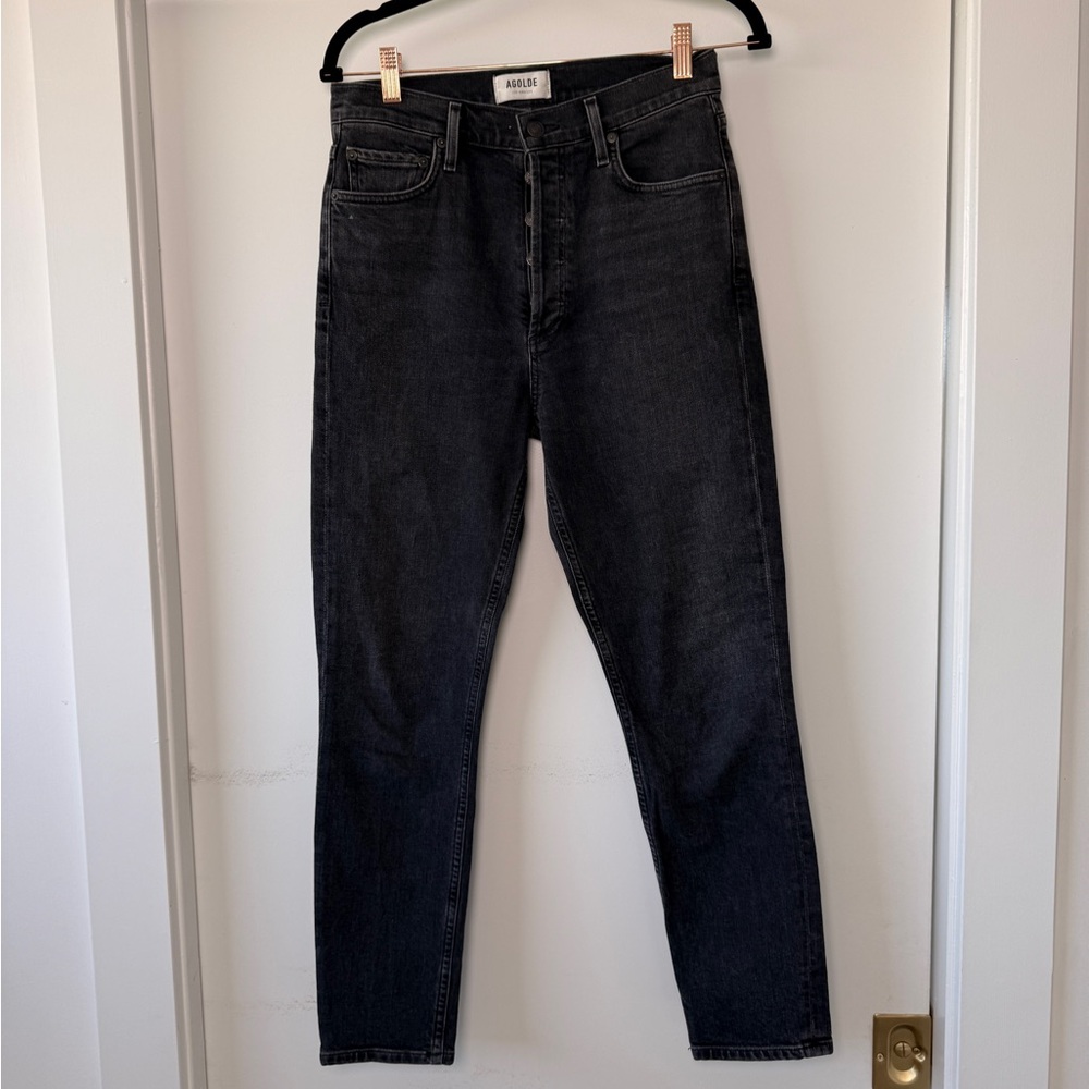Agolde woman’s black denim Skinny Jeans